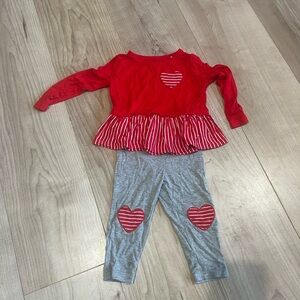 Little Sleepies Play Valentines Outfit